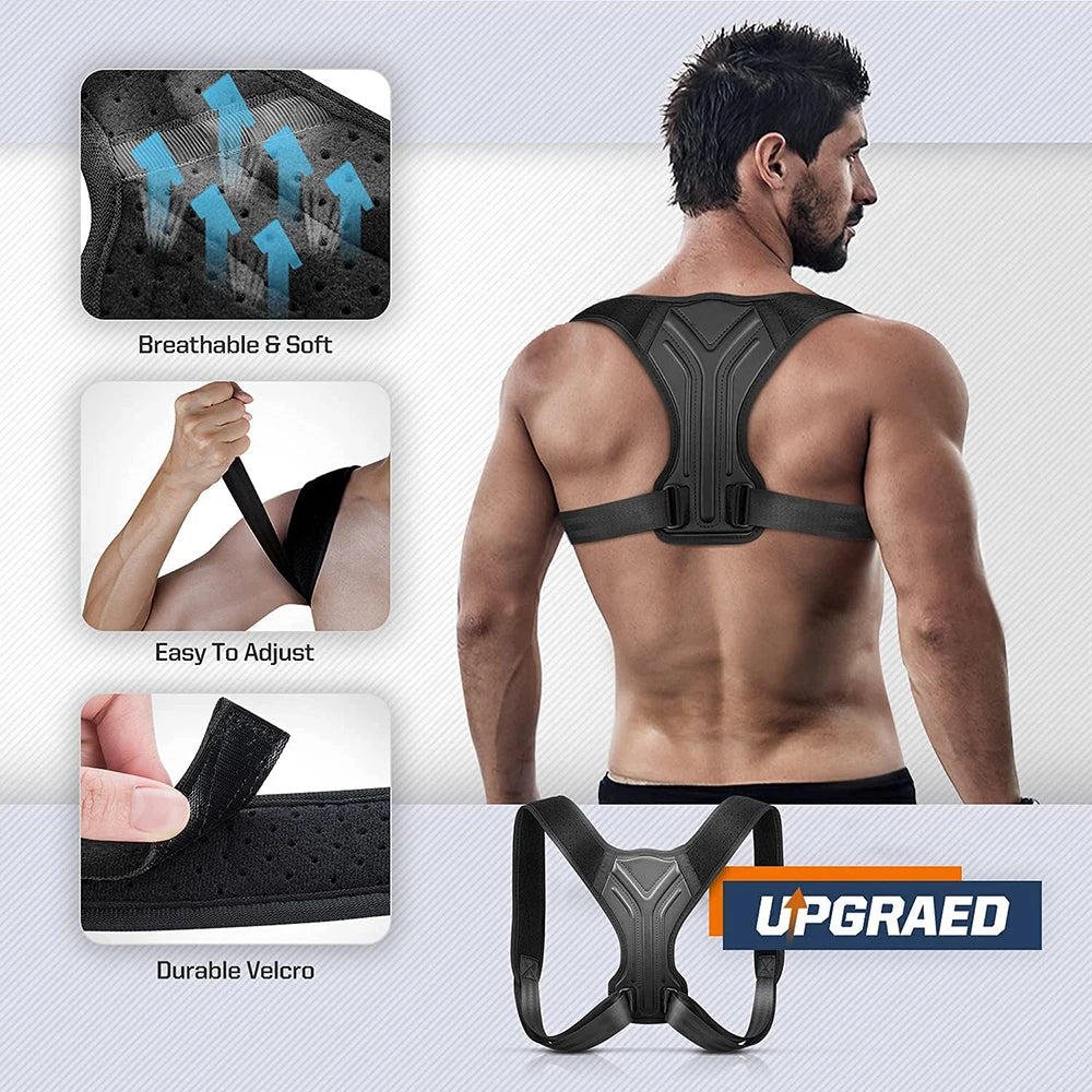 Adjustable Back Posture Corrector Belt